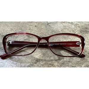 Equinox EQ309 Burgundy Red Full Rim Eyeglasses Frames ONLY 55-16-140-34mm G22